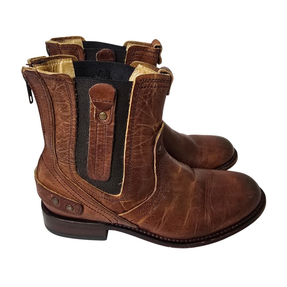 Sendra Leather Ankle Boots Size 7